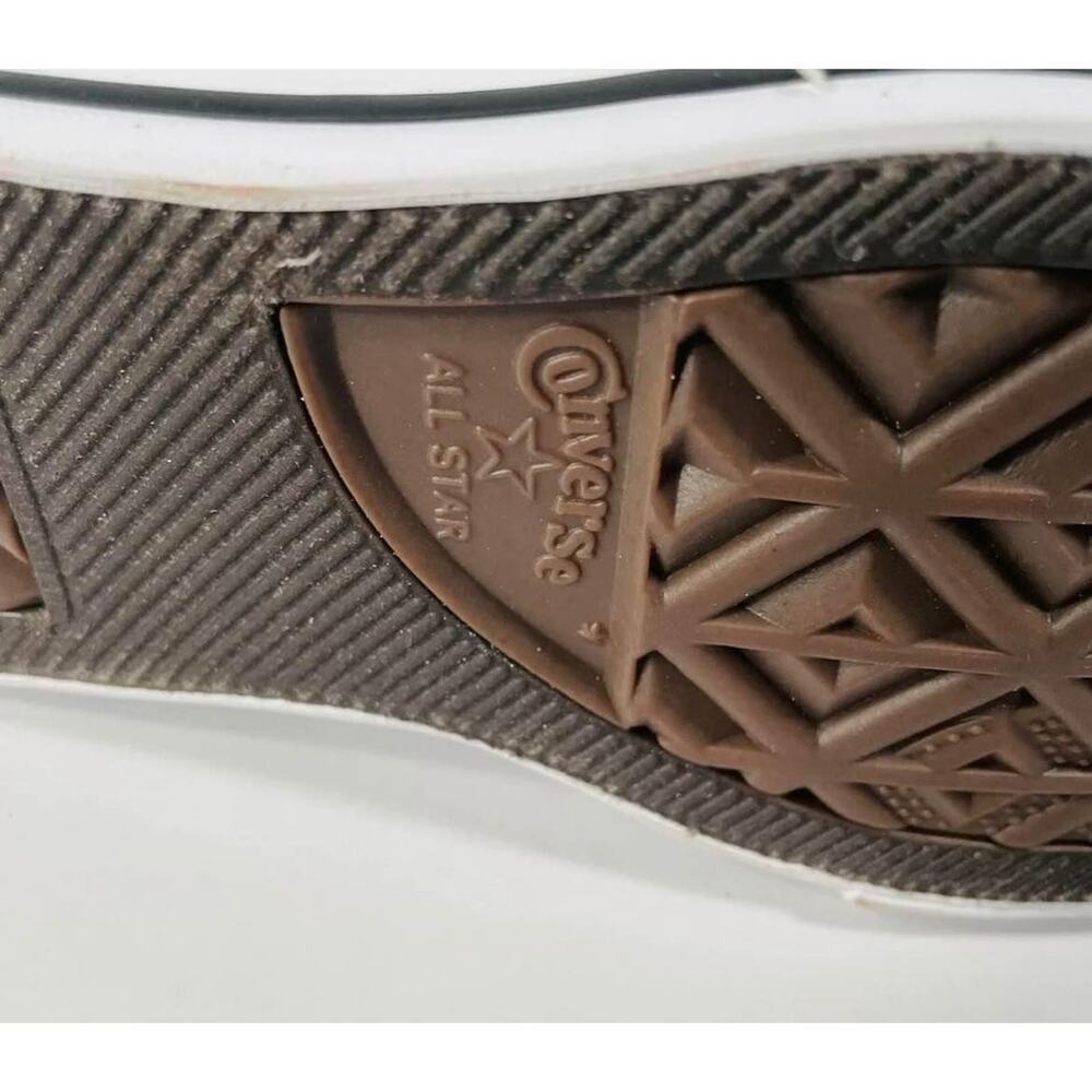 Converse Girl's CTAS Double Upper OX Black/Driftwood Sneakers-Sz 11 NWB 667211F - Picture 4 of 6